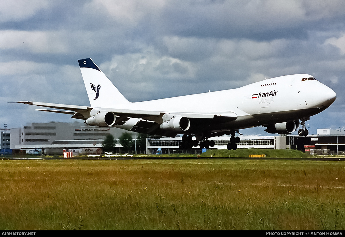 Aircraft Photo of EP-ICC | Boeing 747-2J9F/SCD | Iran Air Cargo | AirHistory.net #189258