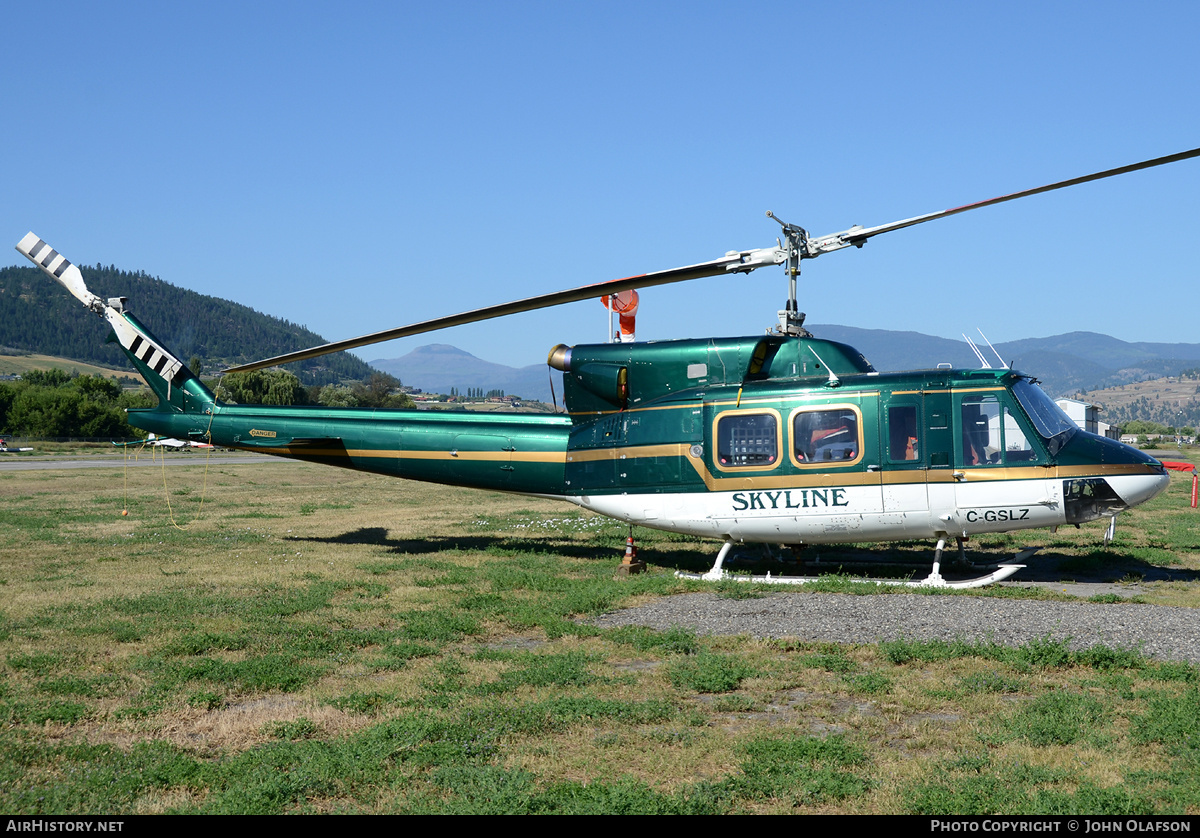 Aircraft Photo of C-GSLZ | Bell 212 Twin Two-Twelve | Skyline Helicopters | AirHistory.net #189293