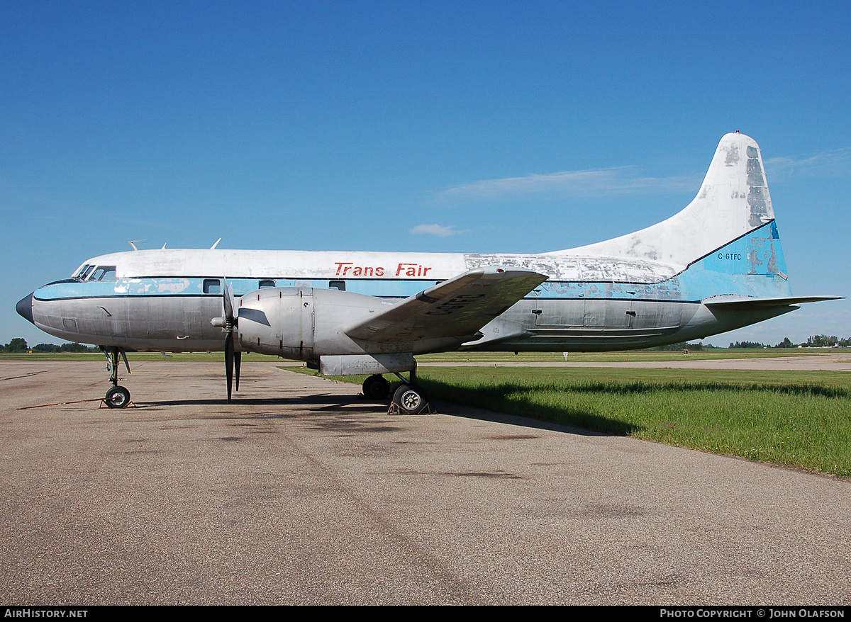 Aircraft Photo of C-GTFC | Convair T-29B | Trans Fair | AirHistory.net #189295