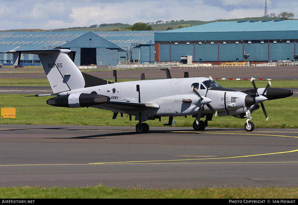 Aircraft Photo of 85-0155 / 50155 | Beech RC-12K Huron (A200CT) | USA - Army | AirHistory.net #189297