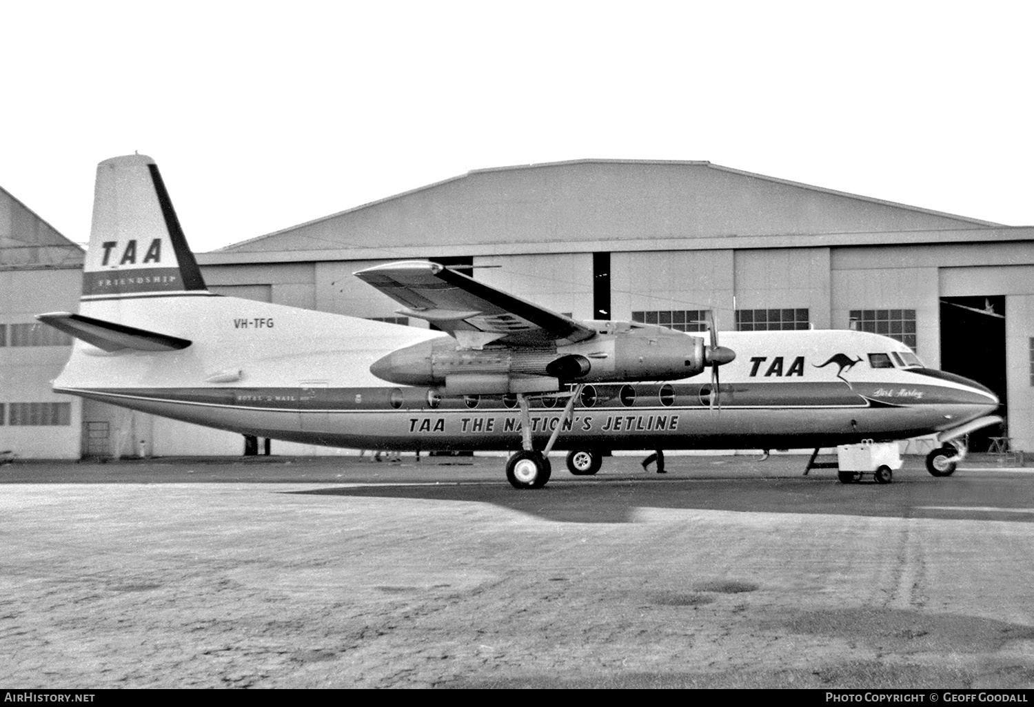 Aircraft Photo of VH-TFG | Fokker F27-100 Friendship | Trans-Australia Airlines - TAA | AirHistory.net #189321
