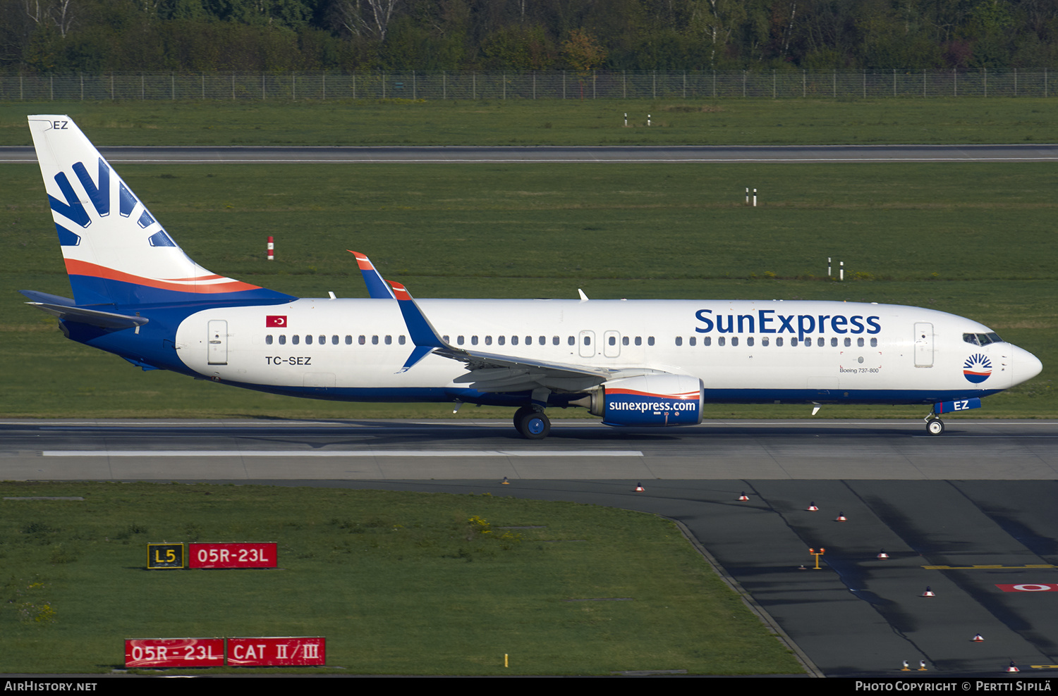 Aircraft Photo of TC-SEZ | Boeing 737-8HC | SunExpress | AirHistory.net #189327