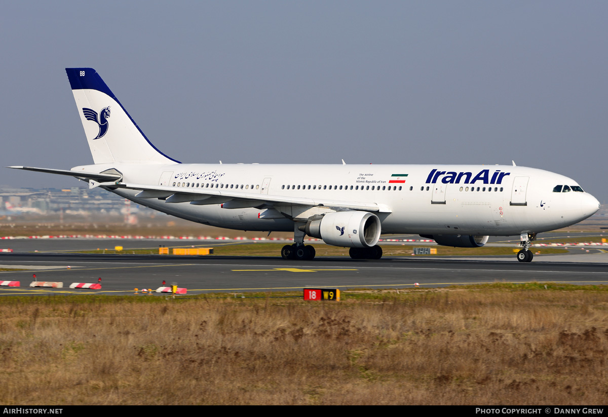 Aircraft Photo of EP-IBB | Airbus A300B4-605R | Iran Air | AirHistory.net #189329