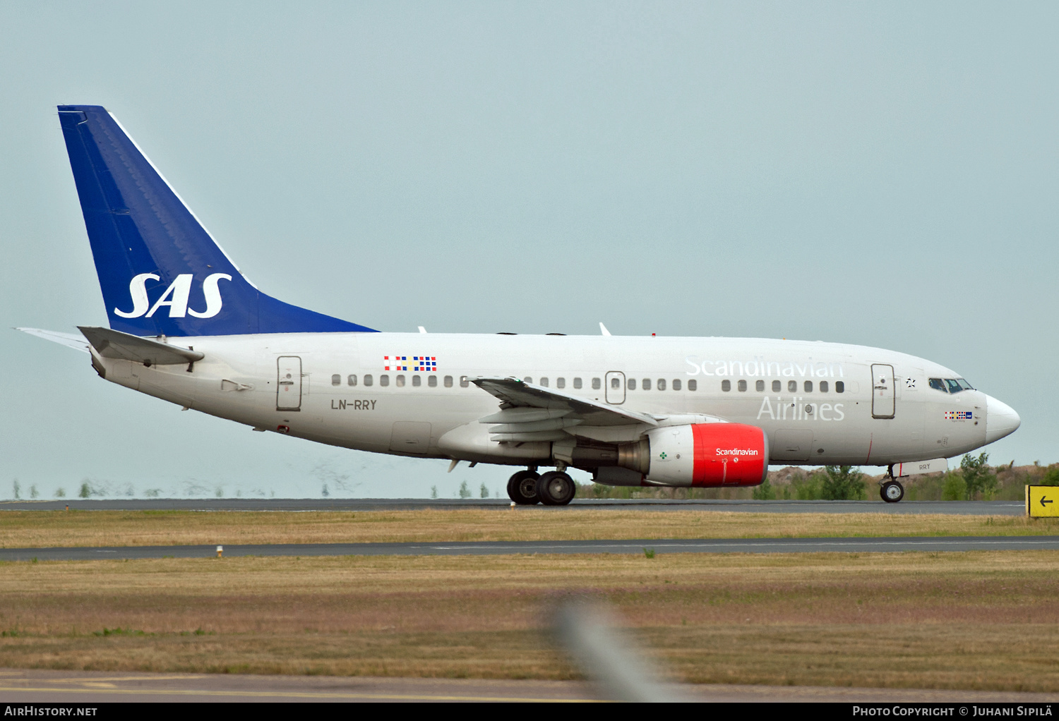 Aircraft Photo of LN-RRY | Boeing 737-683 | Scandinavian Airlines - SAS | AirHistory.net #189342