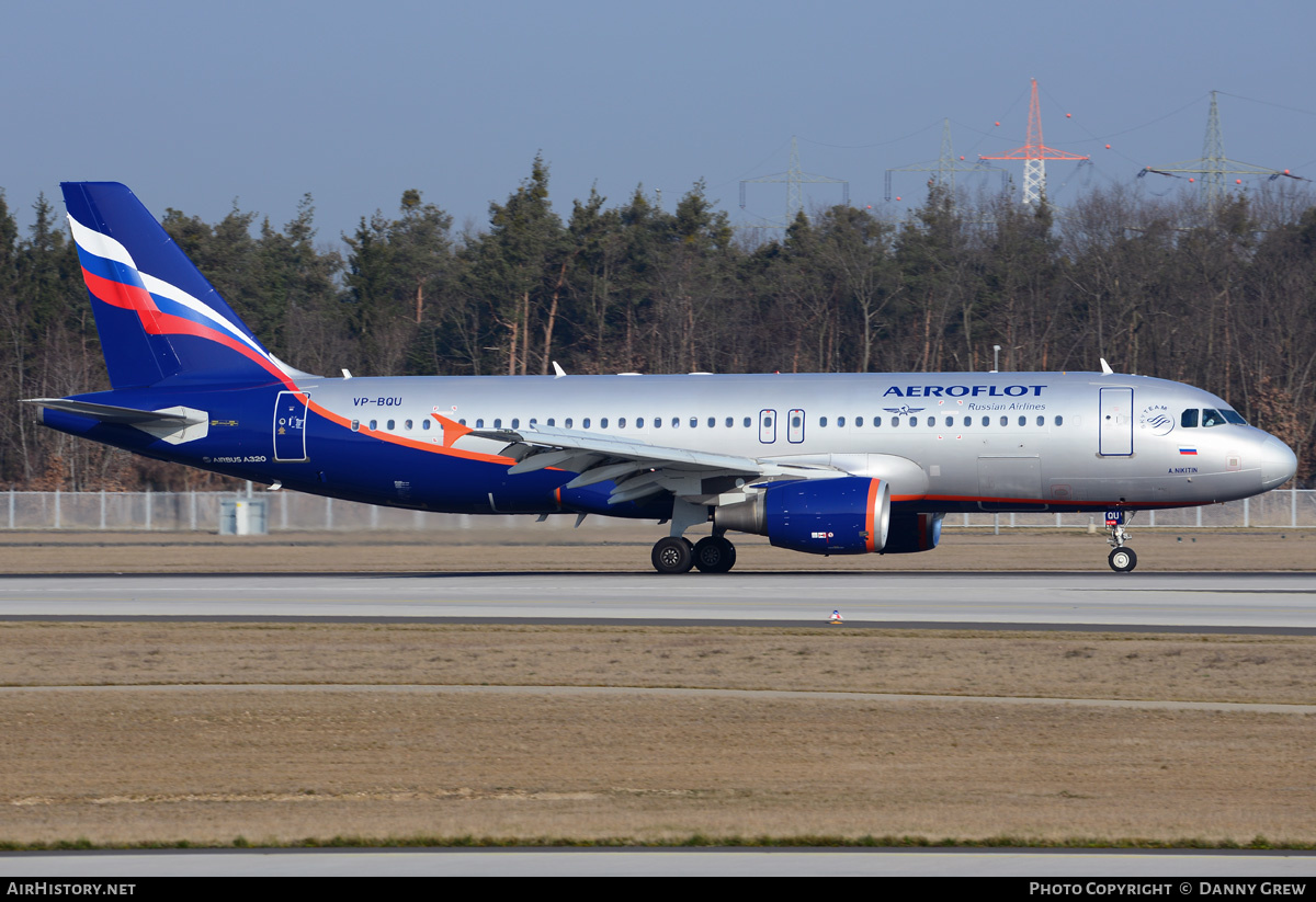 Aircraft Photo of VP-BQU | Airbus A320-214 | Aeroflot - Russian Airlines | AirHistory.net #189343