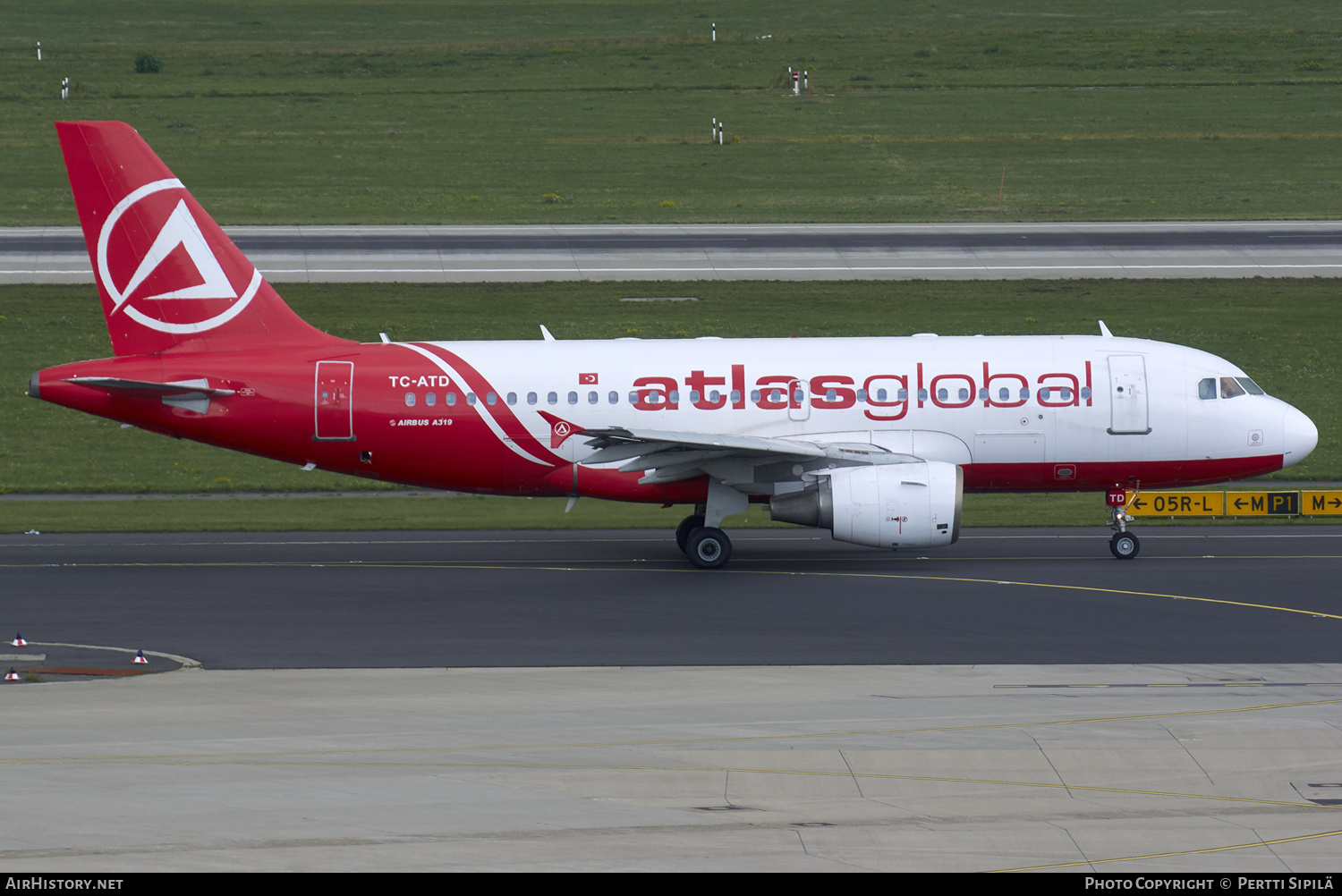 Aircraft Photo of TC-ATD | Airbus A319-112 | AtlasGlobal Airlines | AirHistory.net #189368