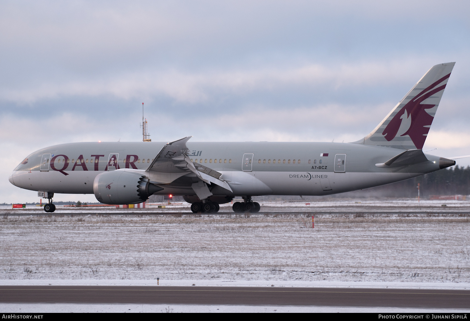 Aircraft Photo of A7-BCZ | Boeing 787-8 Dreamliner | Qatar Airways | AirHistory.net #189371