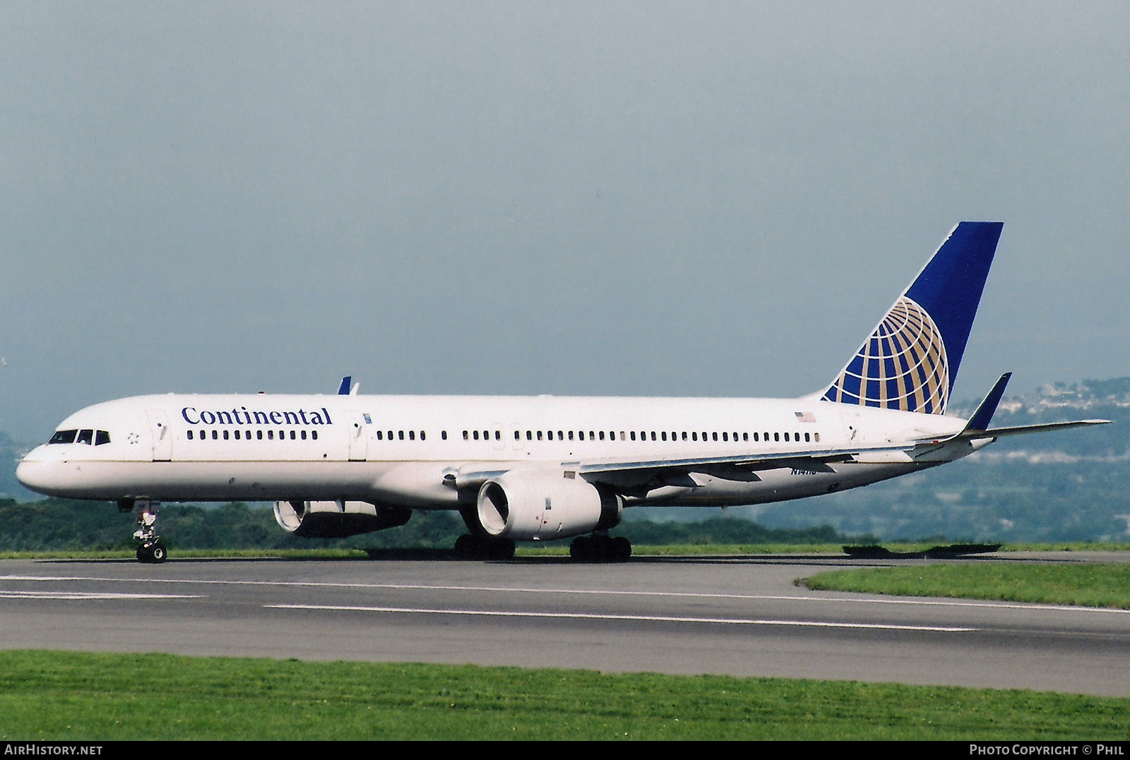 Aircraft Photo of N14118 | Boeing 757-224 | Continental Airlines | AirHistory.net #189387