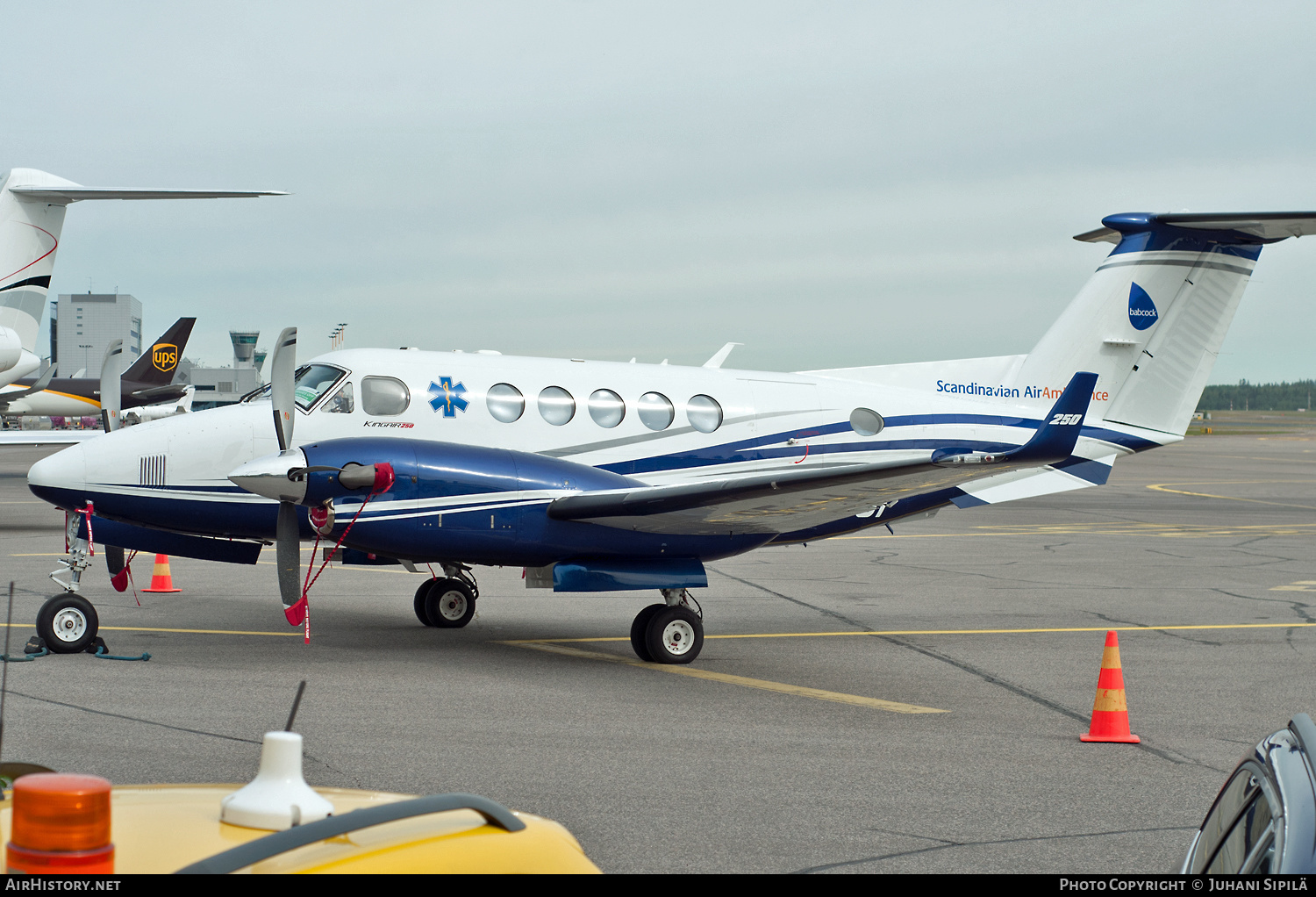 Aircraft Photo of SE-MJI | Beechcraft 250 King Air (200GT) | Scandinavian Air Ambulance - SAA | AirHistory.net #189392