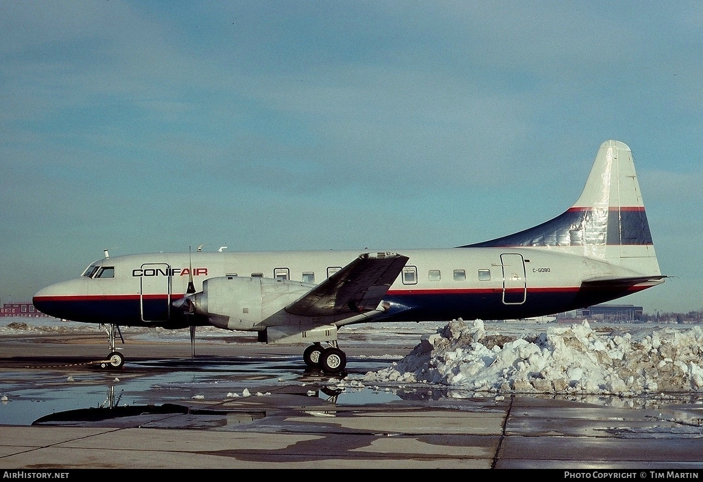 Aircraft Photo of C-GQBO | Convair 580 | Conifair Aviation | AirHistory.net #189394