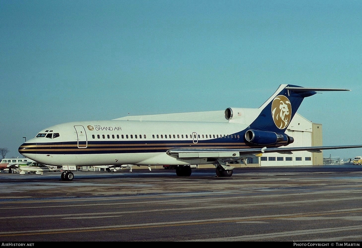 Aircraft Photo of N504MG | Boeing 727-191 | MGM Grand Air | AirHistory.net #189395