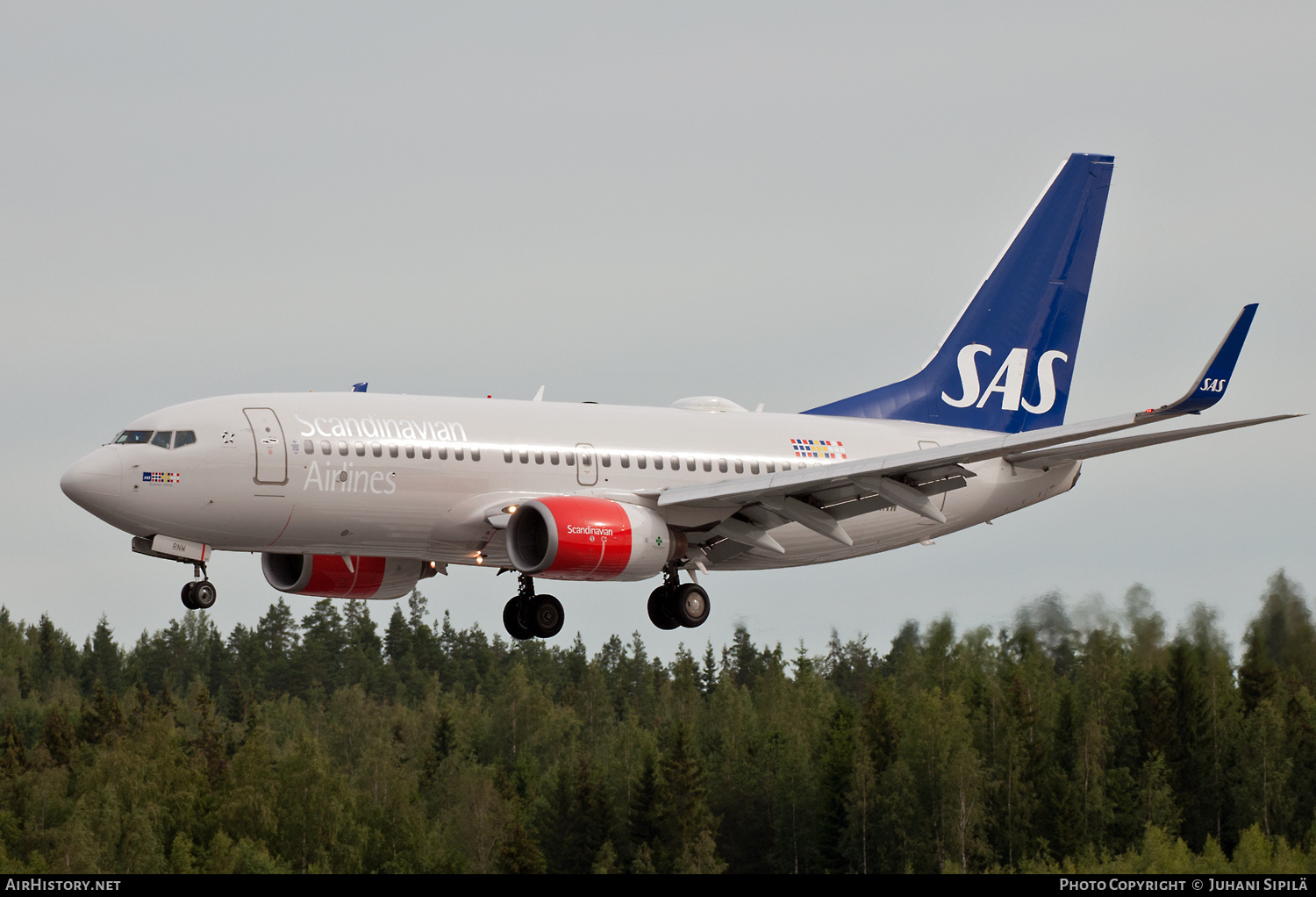Aircraft Photo of LN-RNW | Boeing 737-783 | Scandinavian Airlines - SAS | AirHistory.net #189411