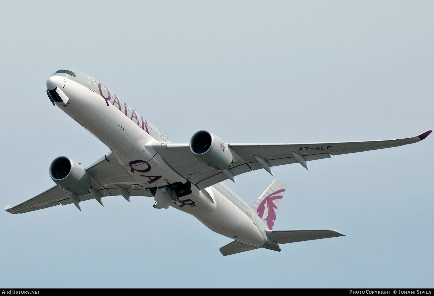 Aircraft Photo of A7-ALE | Airbus A350-941 | Qatar Airways | AirHistory.net #189412