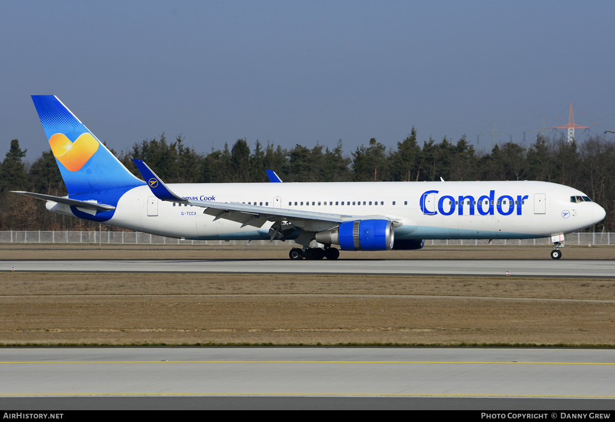 Aircraft Photo of G-TCCA | Boeing 767-31K/ER | Condor Flugdienst | AirHistory.net #189413