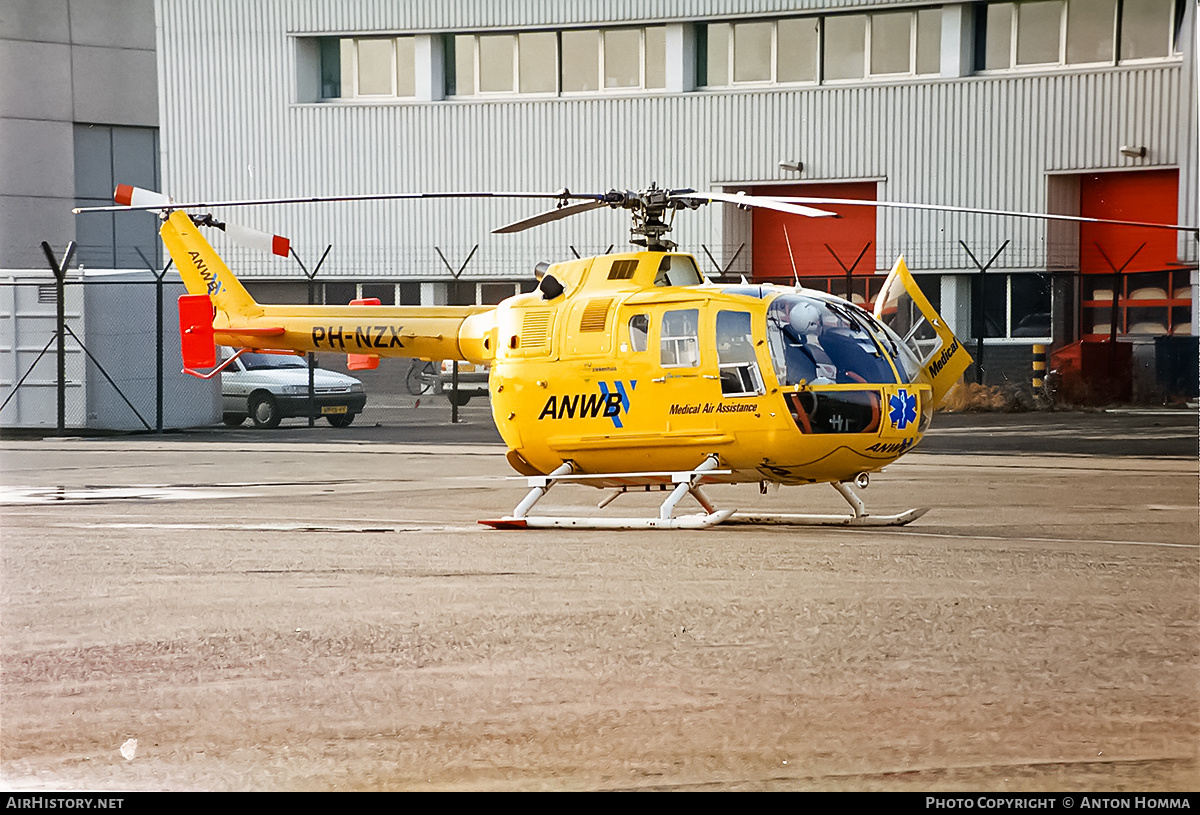 Aircraft Photo of PH-NZX | MBB BO-105CBS | ANWB Medical Air Assistance | AirHistory.net #189444