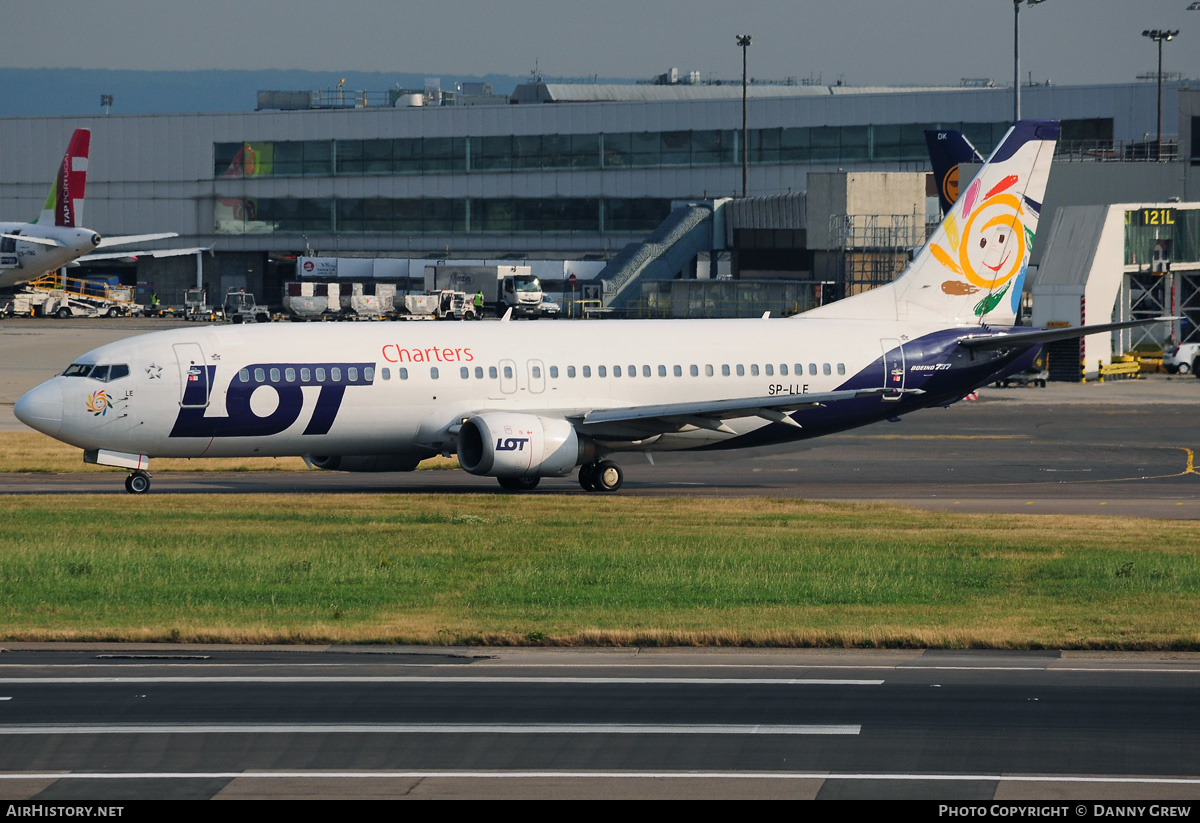 Aircraft Photo of SP-LLE | Boeing 737-45D | LOT Charters | AirHistory.net #189456