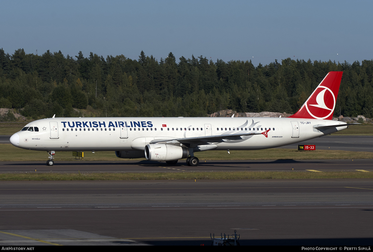Aircraft Photo of TC-JRY | Airbus A321-231 | Turkish Airlines | AirHistory.net #189461