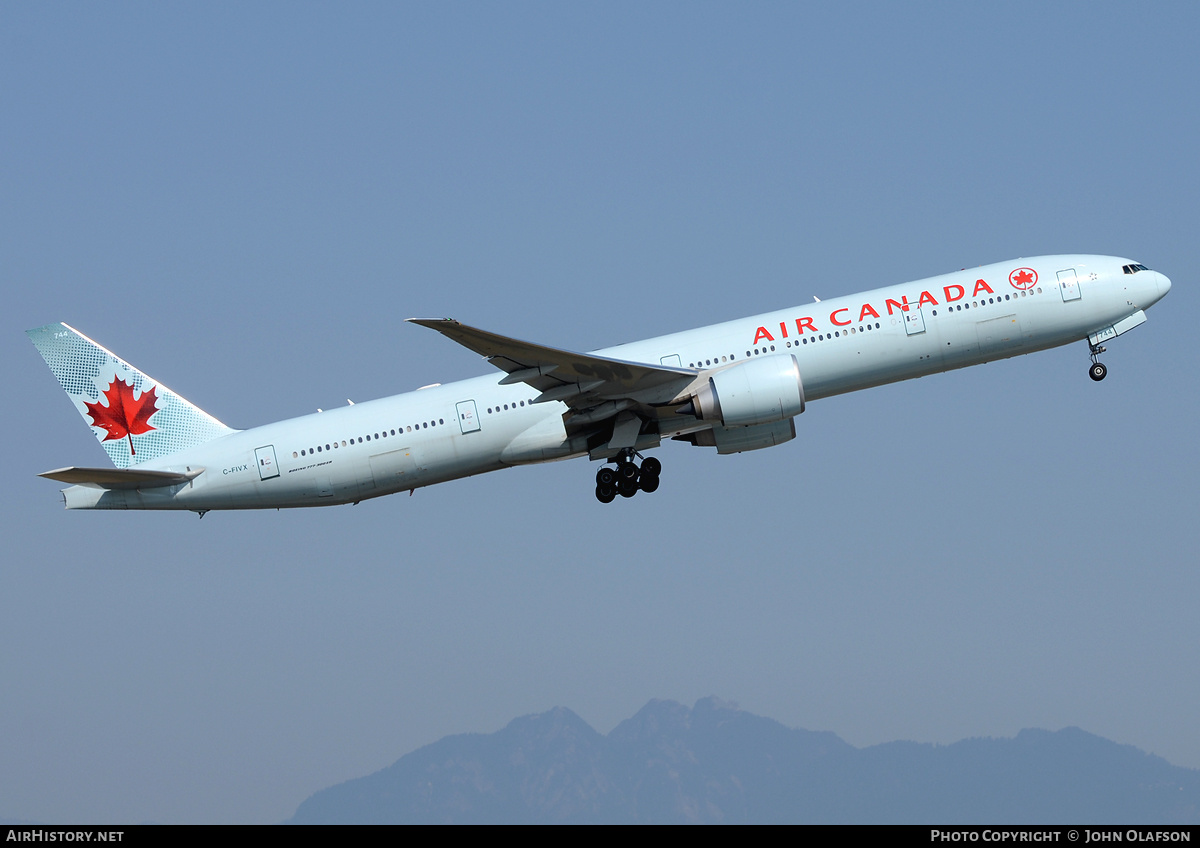 Aircraft Photo of C-FIVX | Boeing 777-333/ER | Air Canada | AirHistory.net #189481