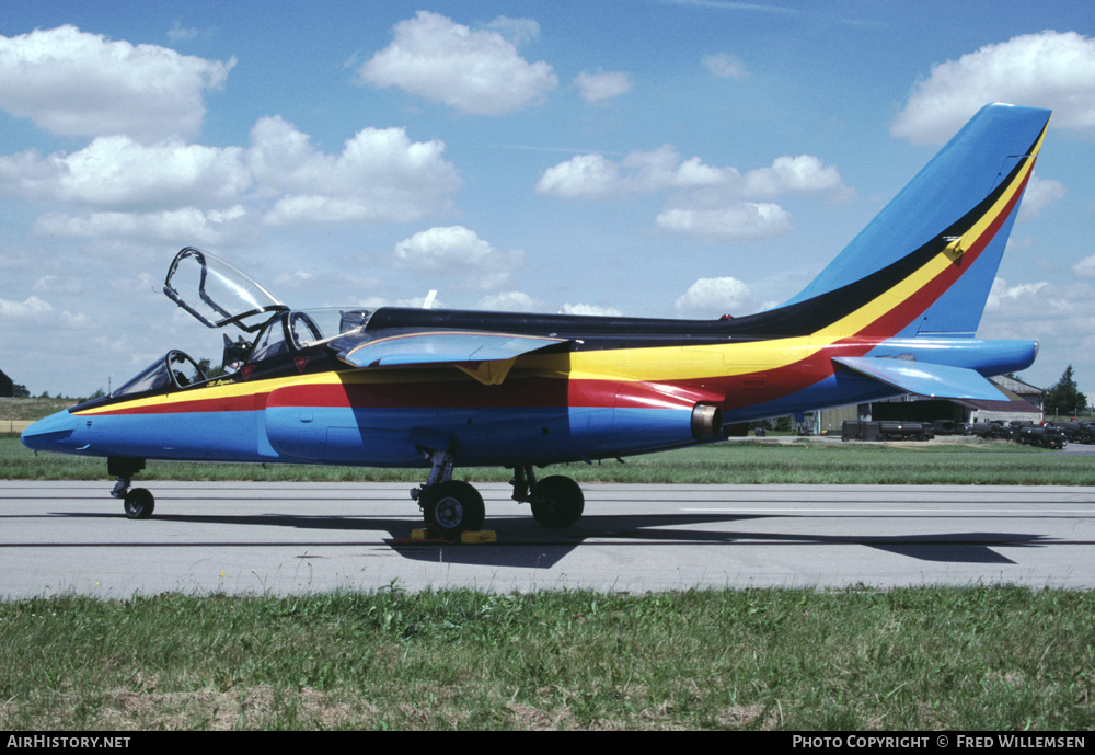 Aircraft Photo of AT11 | Dassault-Dornier Alpha Jet 1B | Belgium - Air Force | AirHistory.net #189487