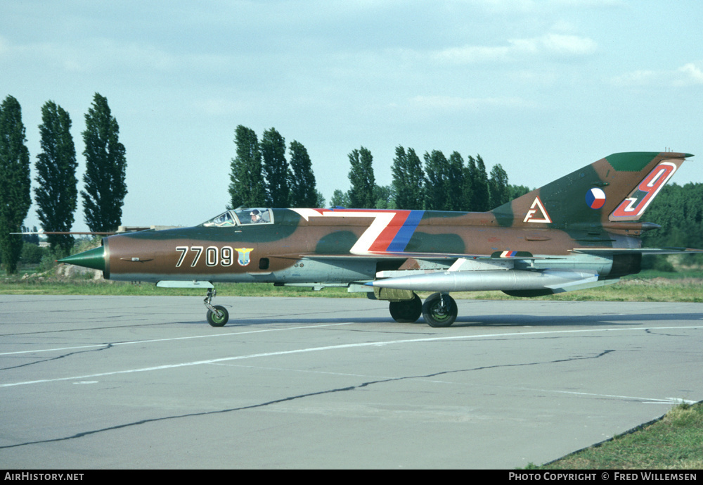 Aircraft Photo of 7709 | Mikoyan-Gurevich MiG-21MF | Czechoslovakia - Air Force | AirHistory.net #189493
