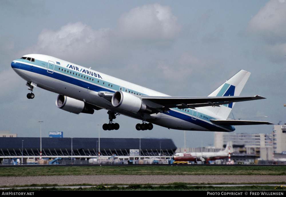 Aircraft Photo of G-BYAA | Boeing 767-204/ER | Air Aruba | AirHistory.net #189497