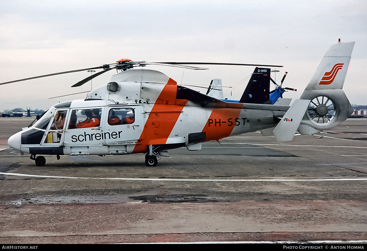 Aircraft Photo of PH-SST | Aerospatiale AS-365N Dauphin 2 | Schreiner Airways | AirHistory.net #189524