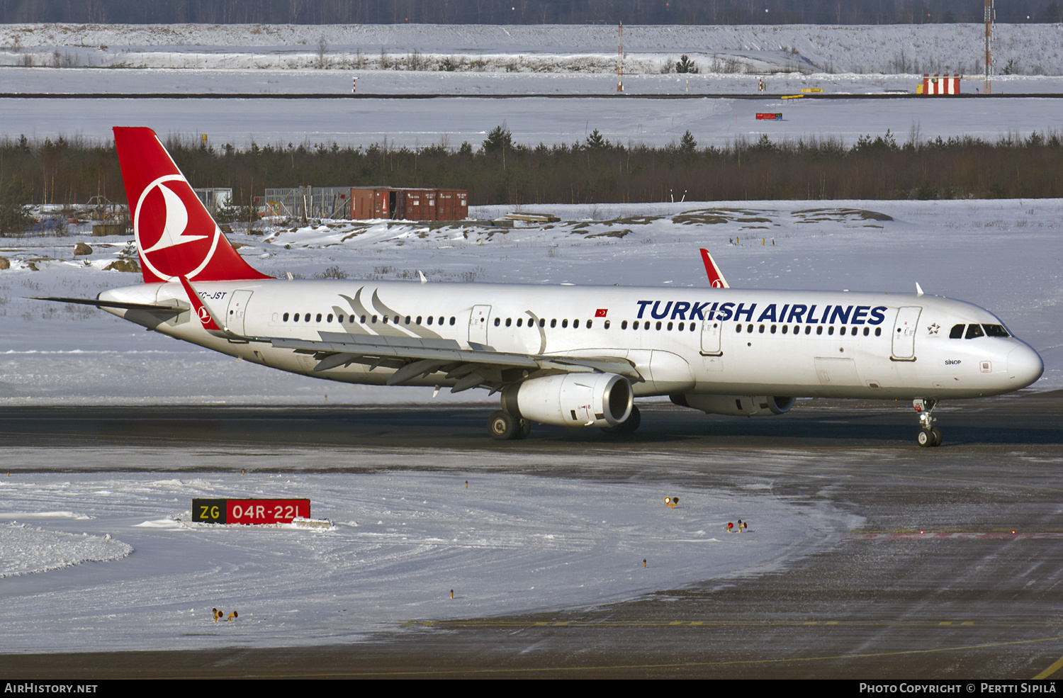 Aircraft Photo of TC-JST | Airbus A321-231 | Turkish Airlines | AirHistory.net #189527