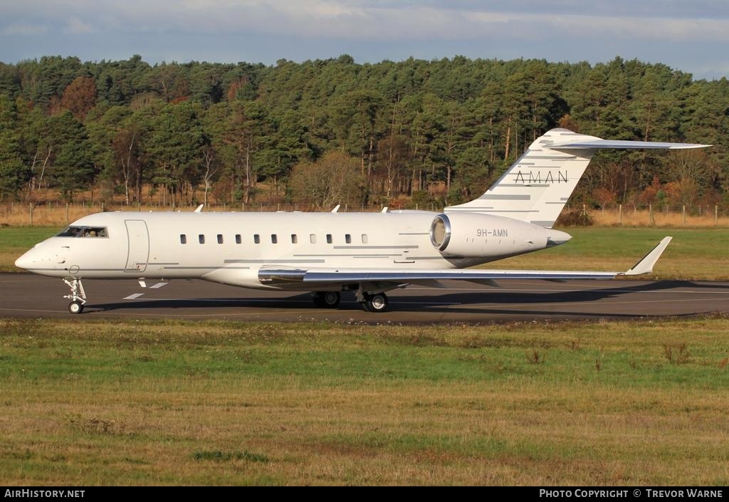 Aircraft Photo of 9H-AMN | Bombardier Global 5000 (BD-700-1A11) | Aman Resorts | AirHistory.net #189553