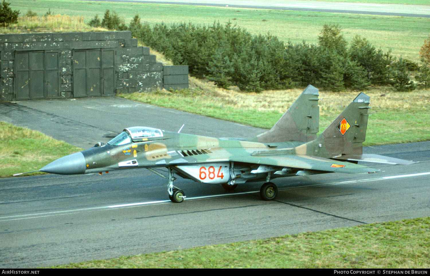 Aircraft Photo of 684 | Mikoyan-Gurevich MiG-29 | East Germany - Air Force | AirHistory.net #189557
