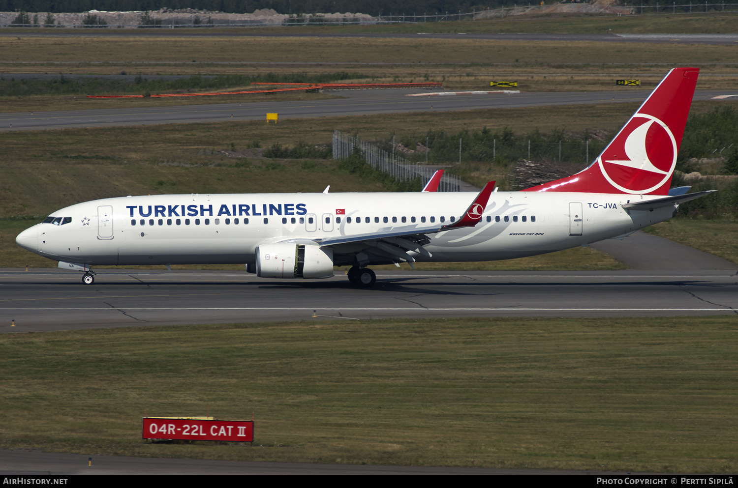 Aircraft Photo of TC-JVA | Boeing 737-8F2 | Turkish Airlines | AirHistory.net #189559