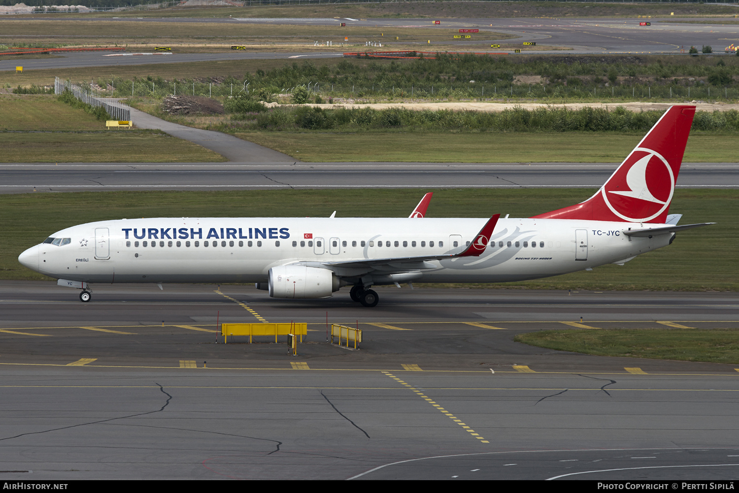 Aircraft Photo of TC-JYC | Boeing 737-9F2/ER | Turkish Airlines | AirHistory.net #189564