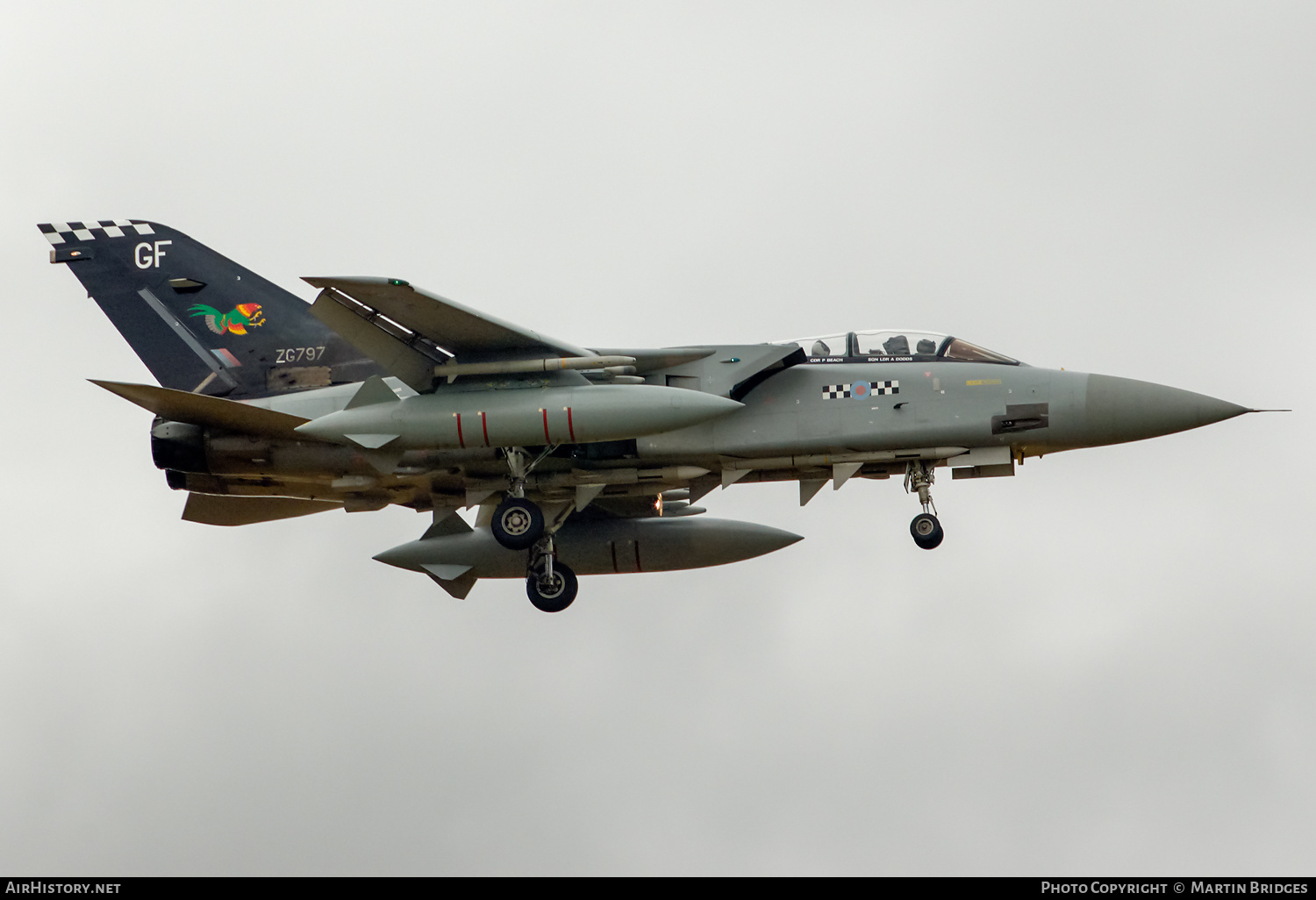 Aircraft Photo of ZG797 | Panavia Tornado F3 | UK - Air Force | AirHistory.net #189576