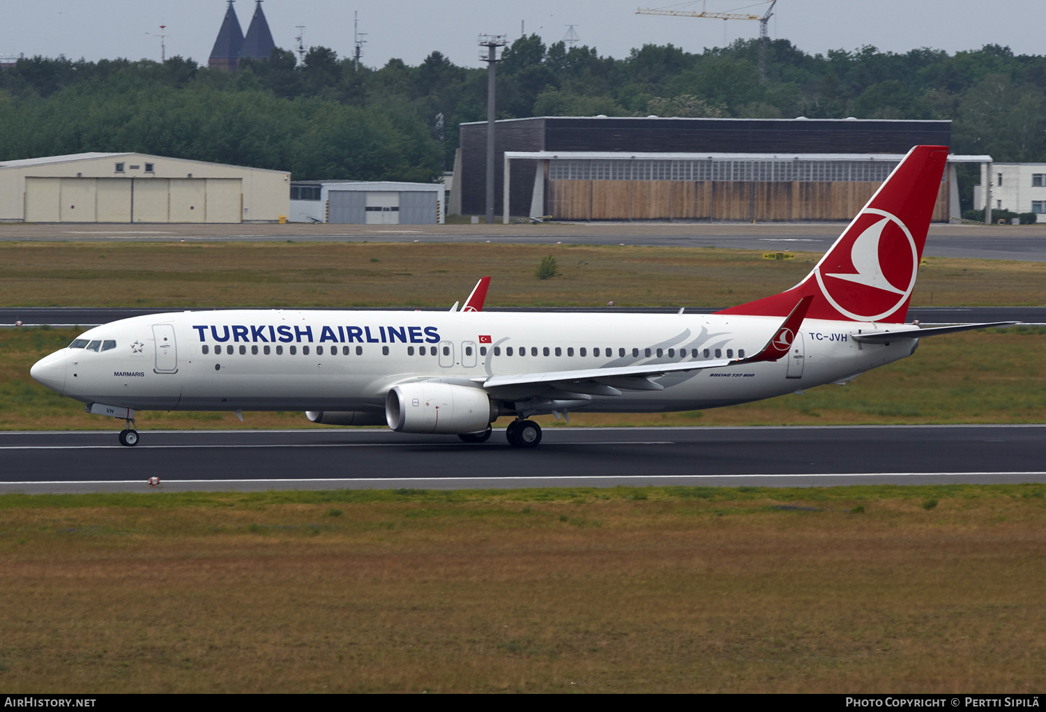 Aircraft Photo of TC-JVH | Boeing 737-8F2 | Turkish Airlines | AirHistory.net #189578