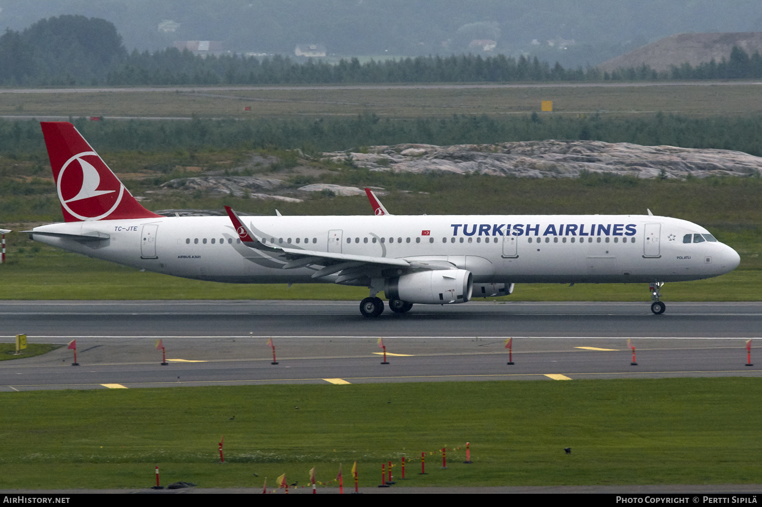 Aircraft Photo of TC-JTE | Airbus A321-231 | Turkish Airlines | AirHistory.net #189592