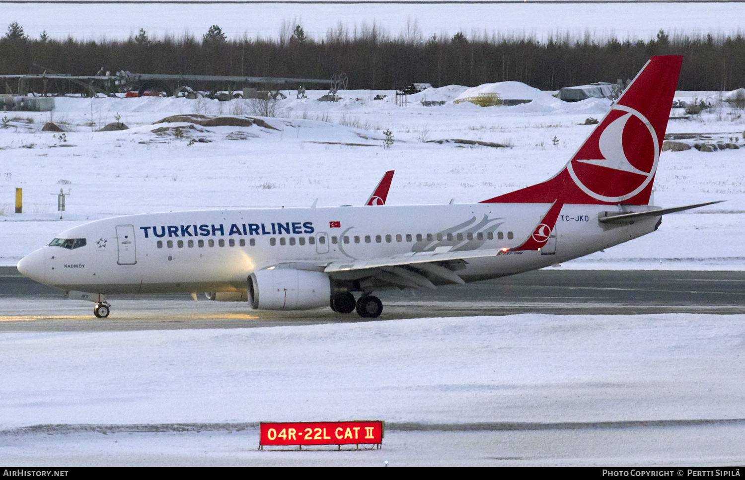 Aircraft Photo of TC-JKO | Boeing 737-752 | Turkish Airlines | AirHistory.net #189605