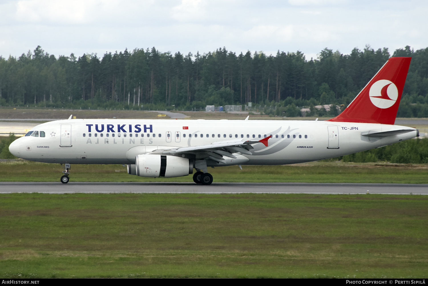 Aircraft Photo of TC-JPN | Airbus A320-232 | Turkish Airlines | AirHistory.net #189621