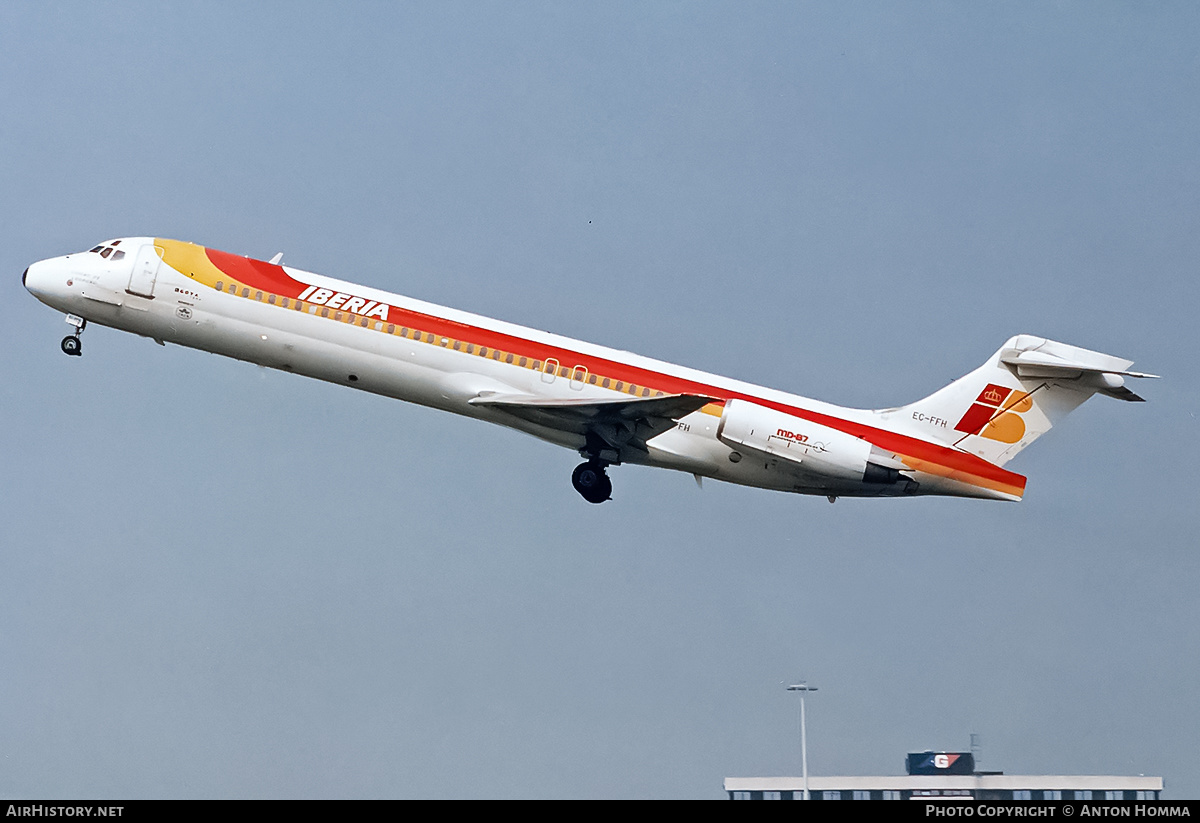 Aircraft Photo of EC-FFH | McDonnell Douglas MD-87 (DC-9-87) | Iberia | AirHistory.net #189628