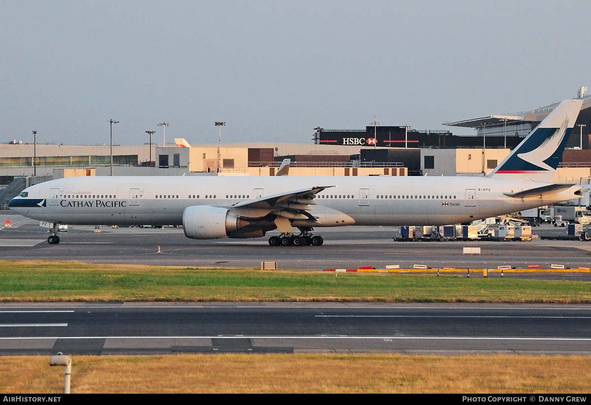 Aircraft Photo of B-KPZ | Boeing 777-367/ER | Cathay Pacific Airways | AirHistory.net #189629