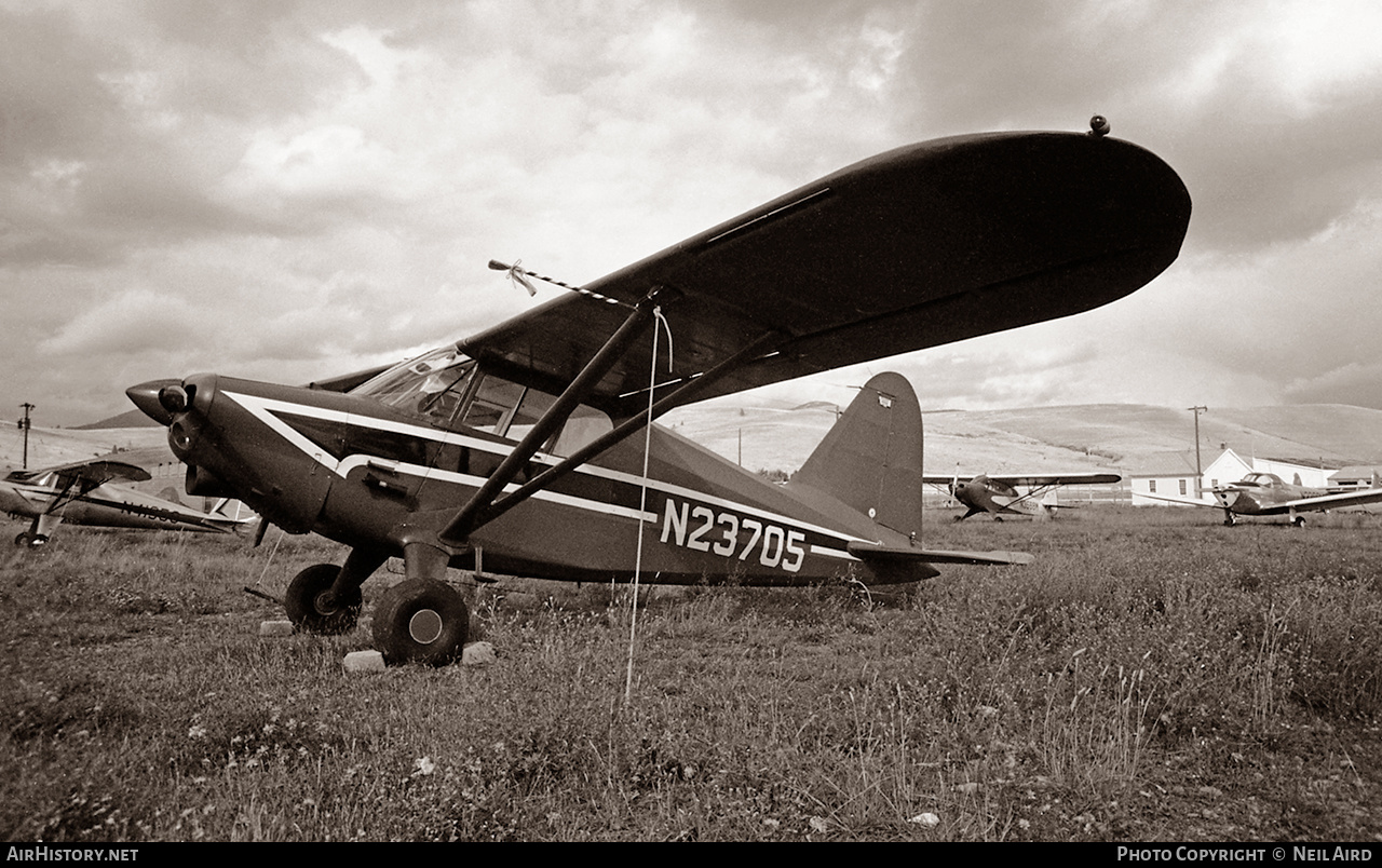 Aircraft Photo of N23705 | Stinson 105 HW-75 | AirHistory.net #189638
