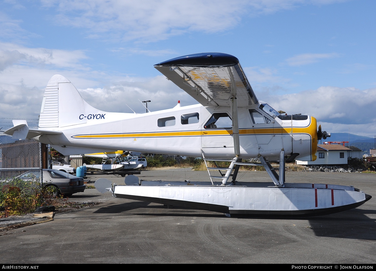 Aircraft Photo of C-GYOK | De Havilland Canada DHC-2 Beaver Mk1 | AirHistory.net #189642