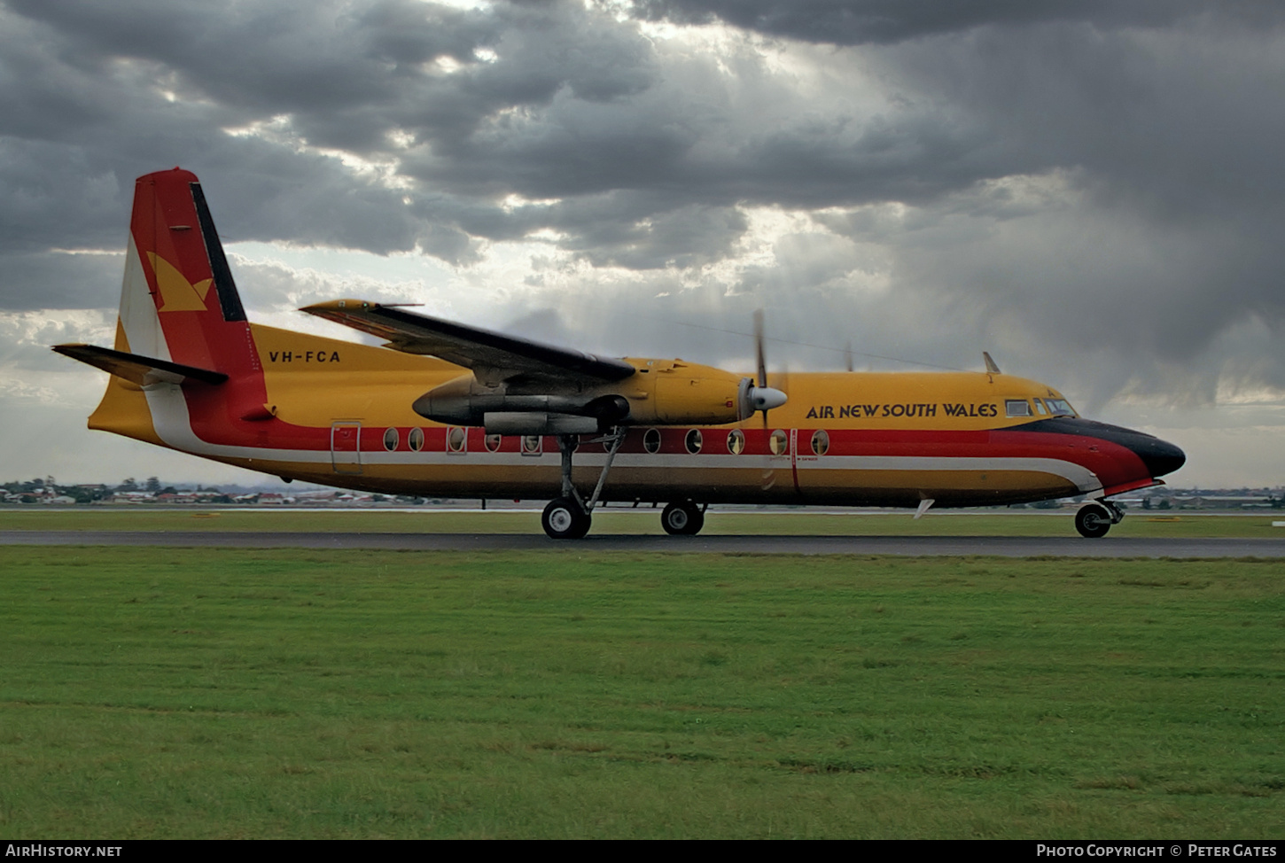 Aircraft Photo of VH-FCA | Fokker F27-500F Friendship | Air New South Wales | AirHistory.net #189664