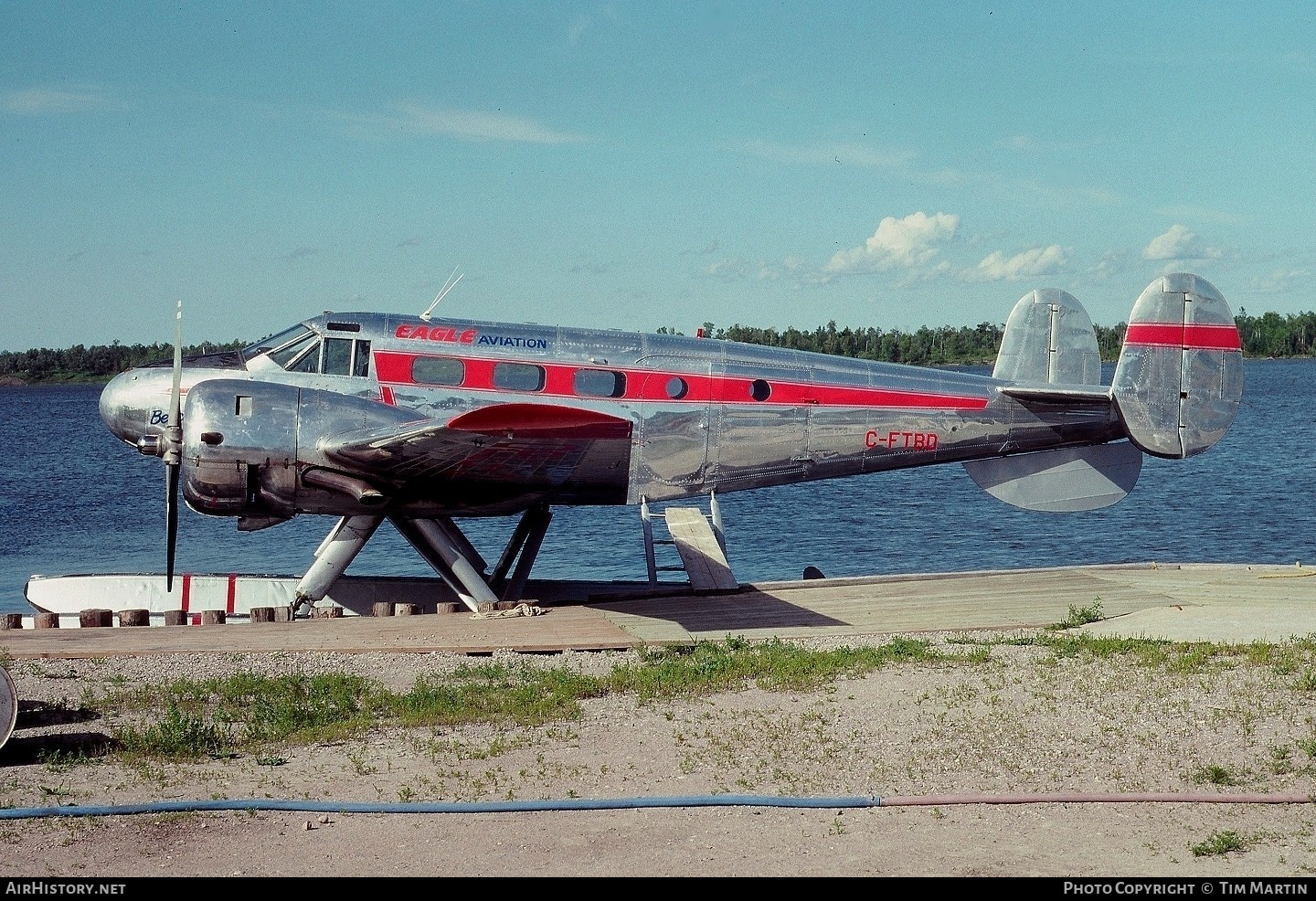 Aircraft Photo of C-FTBD | Beech Expeditor 3N | Eagle Aviation | AirHistory.net #189678