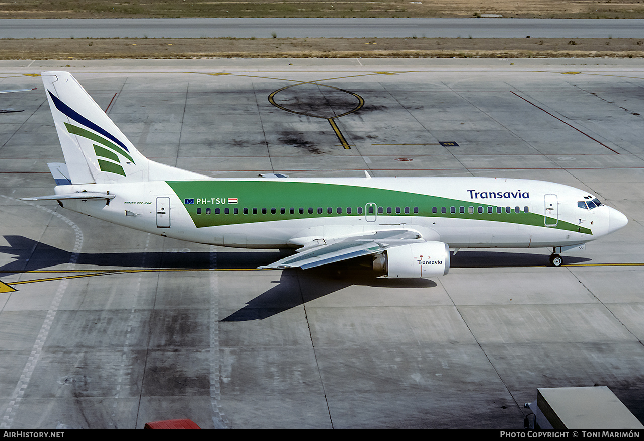 Aircraft Photo of PH-TSU | Boeing 737-3Y0 | Transavia | AirHistory.net #189680