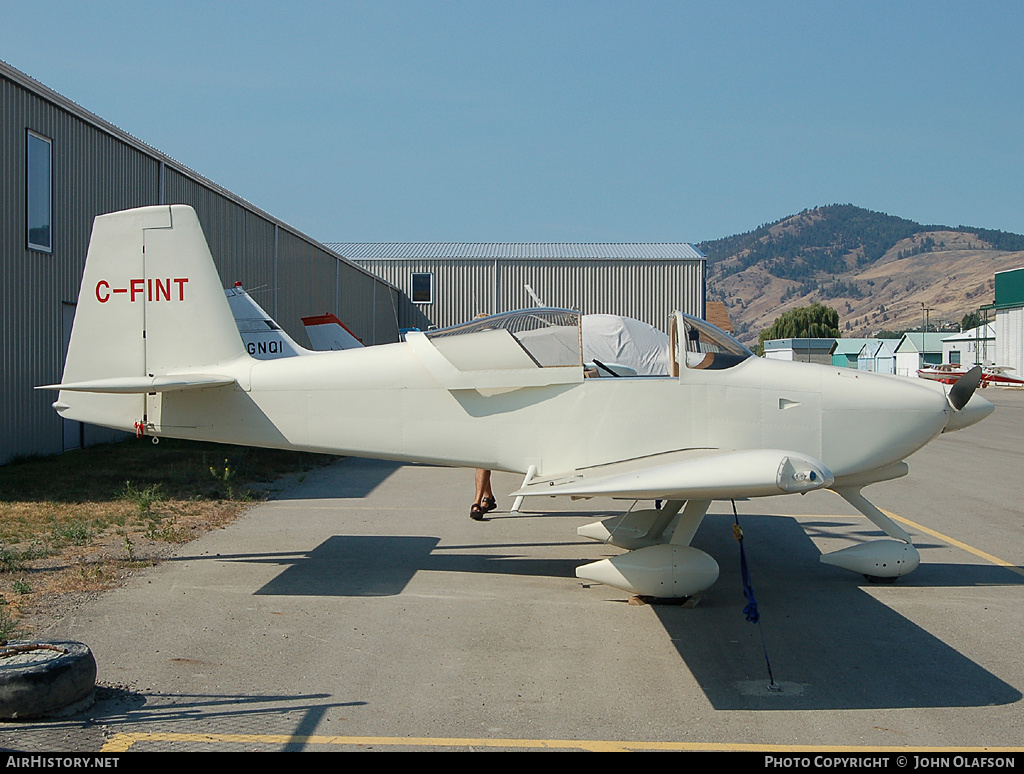 Aircraft Photo of C-FINT | Van's RV-9A | AirHistory.net #189697