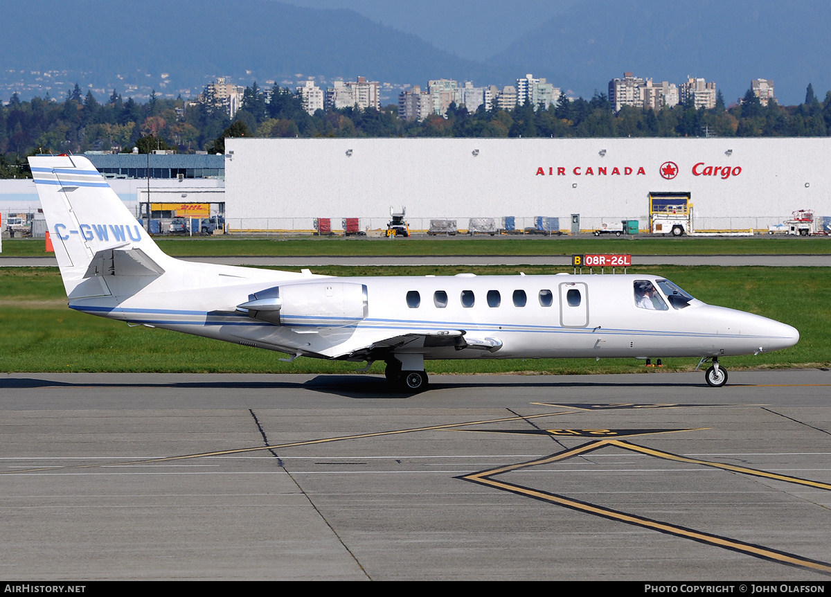 Aircraft Photo of C-GWWU | Cessna 560 Citation Ultra | AirHistory.net #189698