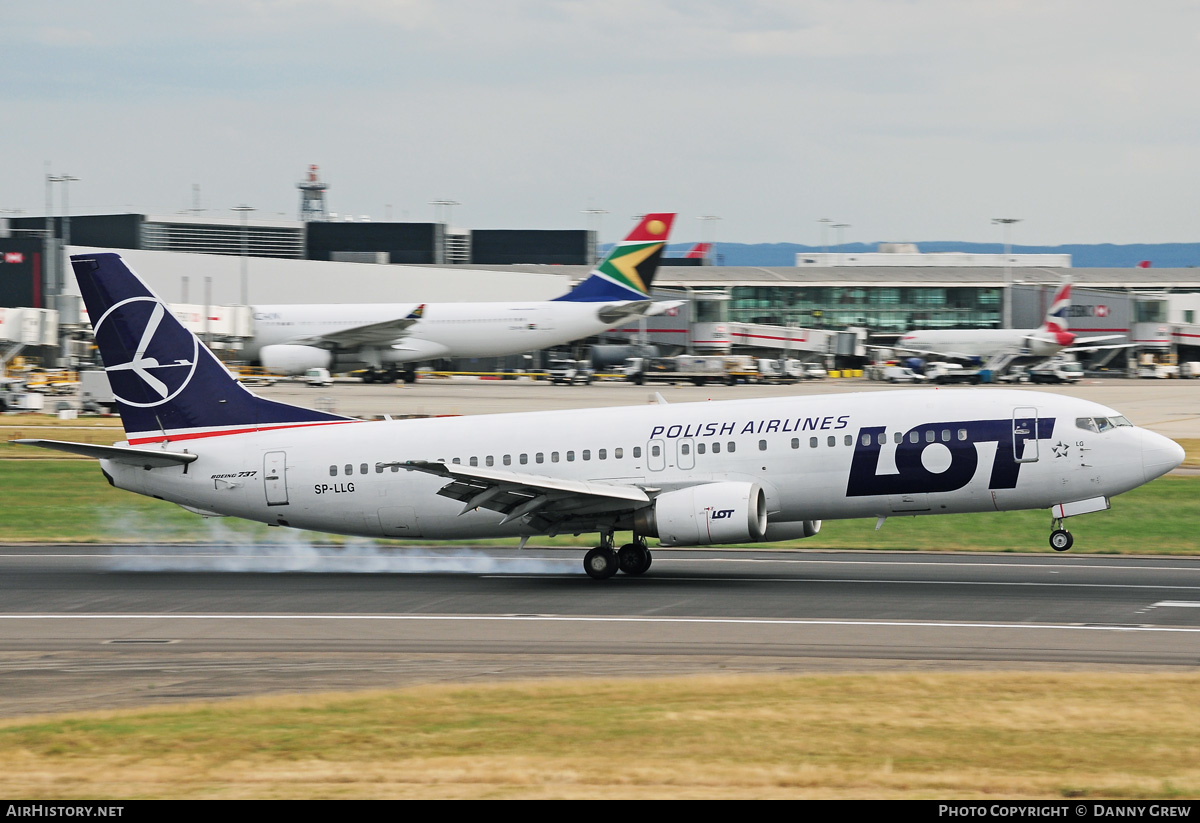 Aircraft Photo of SP-LLG | Boeing 737-45D | LOT Polish Airlines - Polskie Linie Lotnicze | AirHistory.net #189701