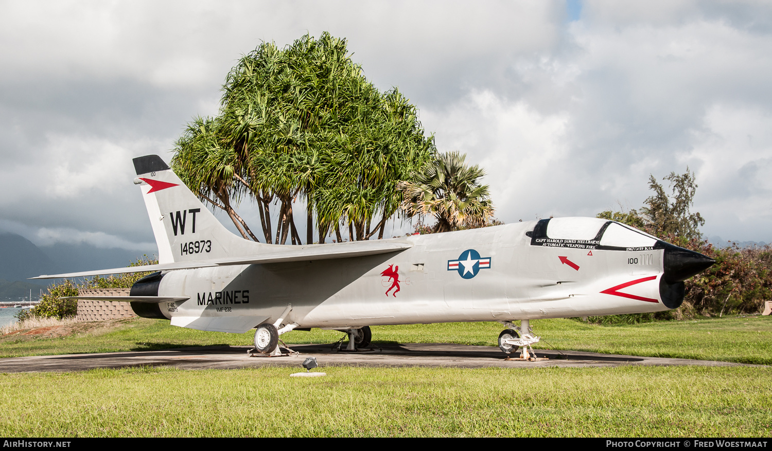 Aircraft Photo of 146973 | Vought F-8K Crusader | USA - Marines | AirHistory.net #189704