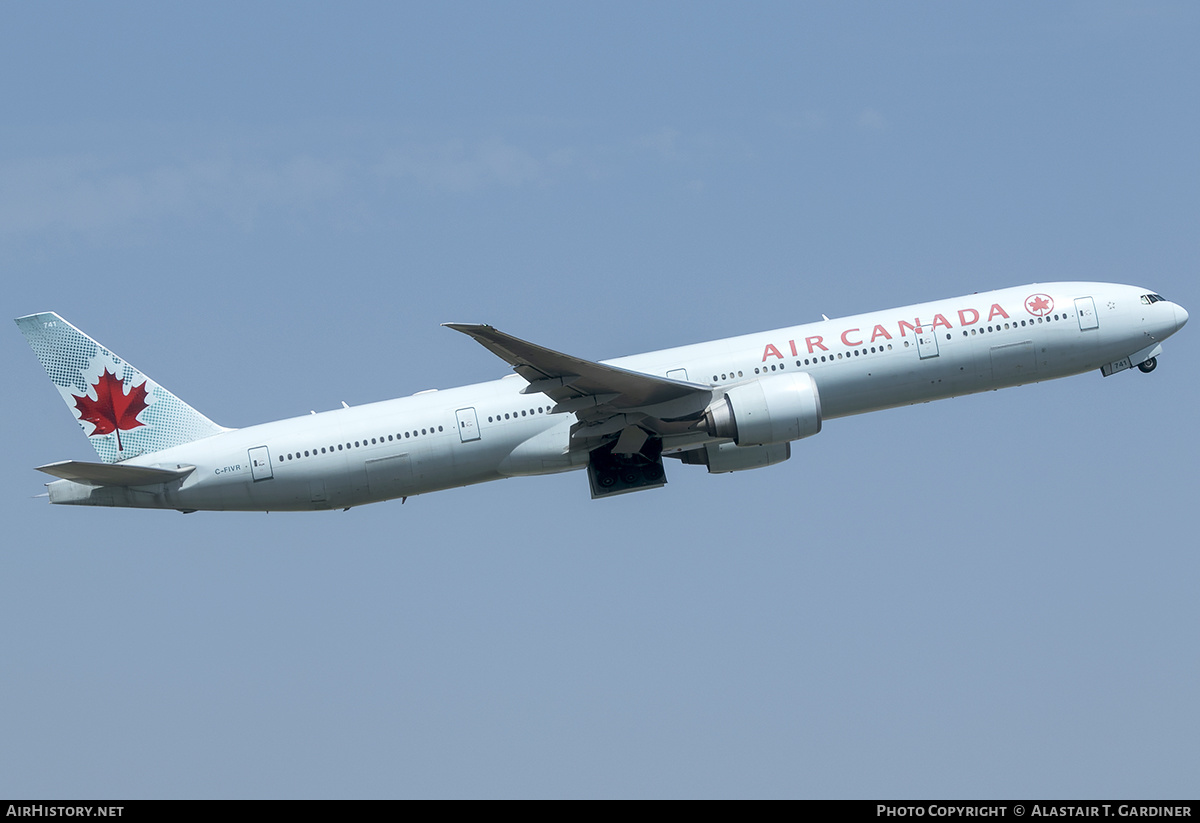 Aircraft Photo of C-FIVR | Boeing 777-333/ER | Air Canada | AirHistory.net #189706