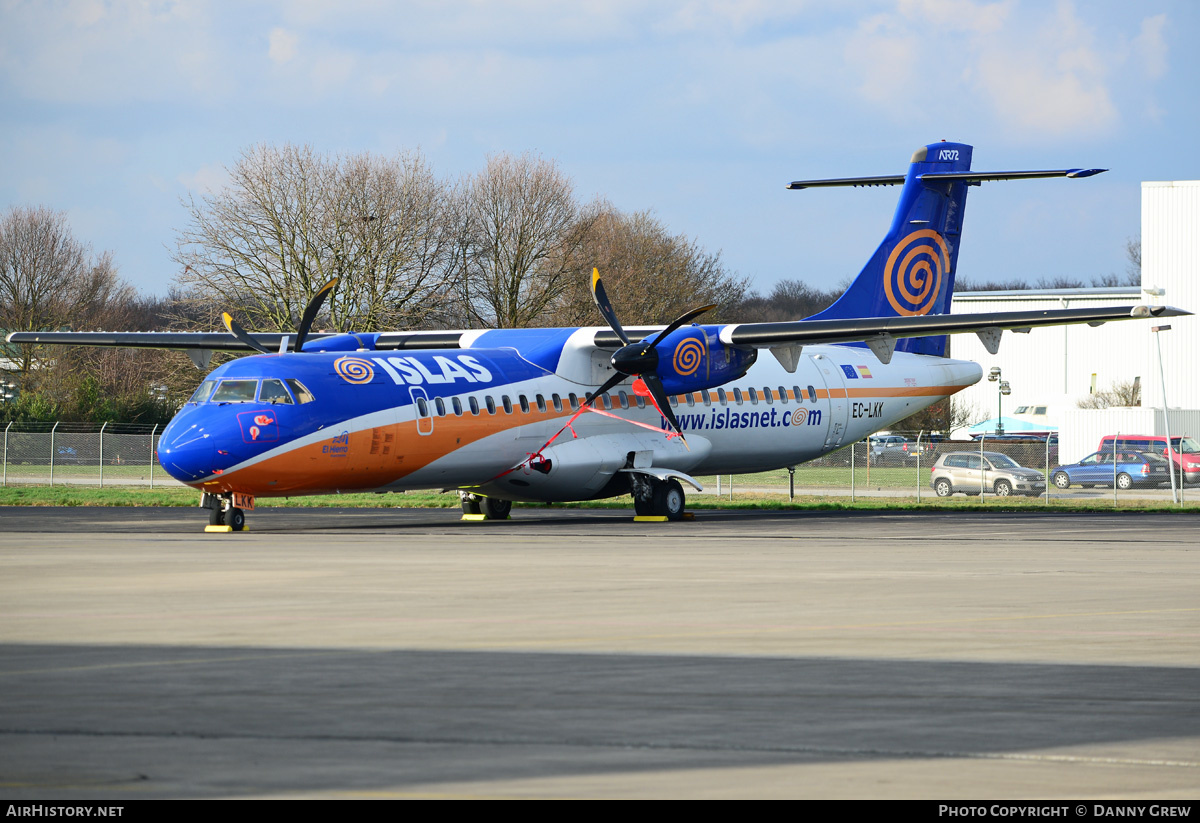 Aircraft Photo of EC-LKK | ATR ATR-72-212 | Islas Airways | AirHistory.net #189718