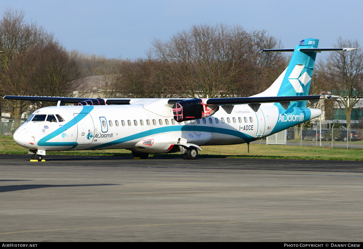 Aircraft Photo of I-ADCE | ATR ATR-72-500 (ATR-72-212A) | Air Dolomiti | AirHistory.net #189725